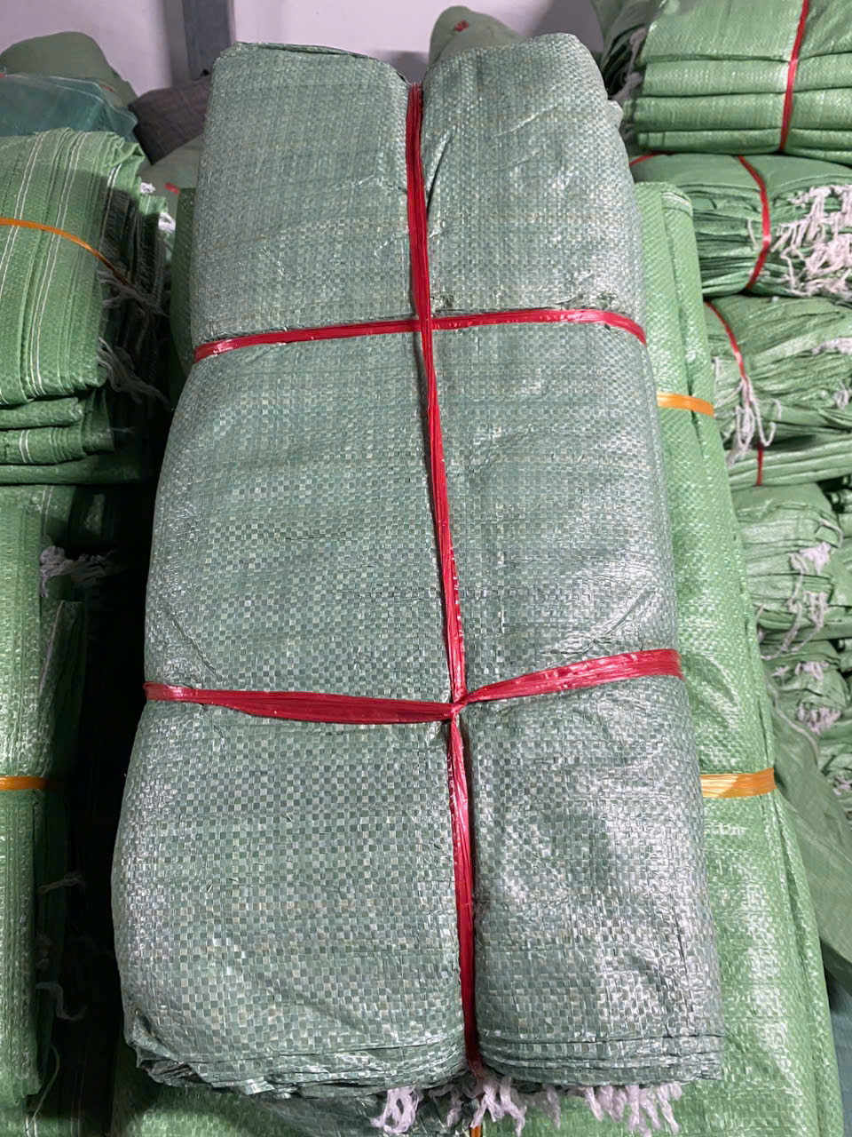 Bao tải xanh mỏng (nhỏ)